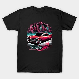 Retro Neon Cadillac T-Shirt